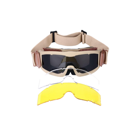 Impact-resistant Tactical Goggles for essential Gel Blaster eye protection Impact-resistant Tactical Goggles for essential Gel Blaster eye protection