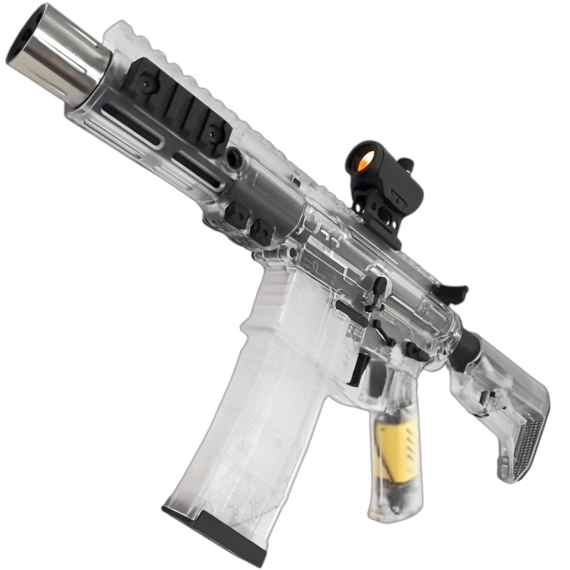 SLR 5.0 Gel Blaster with metal gearbox, nylon body, and realistic blowback function for immersive battles. SLR 5.0 Gel Blaster with metal gearbox, nylon body, and realistic blowback function for immersive battles.